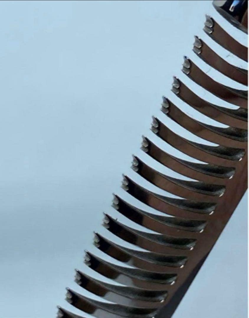 ⑦評価多数！コバルトセニングシザー ●25%●はさみ●すき●美容●理容●美容師