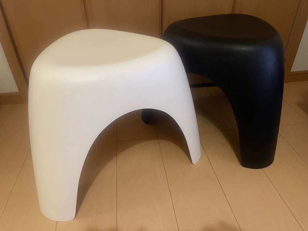 【期間限定価格】柳宗理 エレファントスツール Vitra ブラックヴィトラ