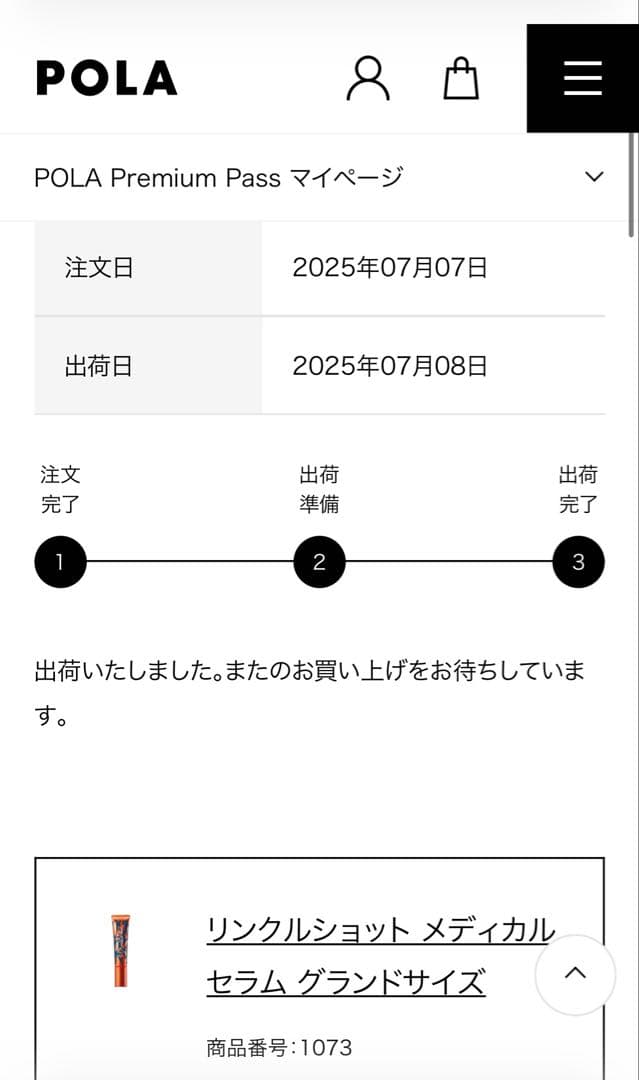 ポーラ　リンクルショット　メディカルセラムN