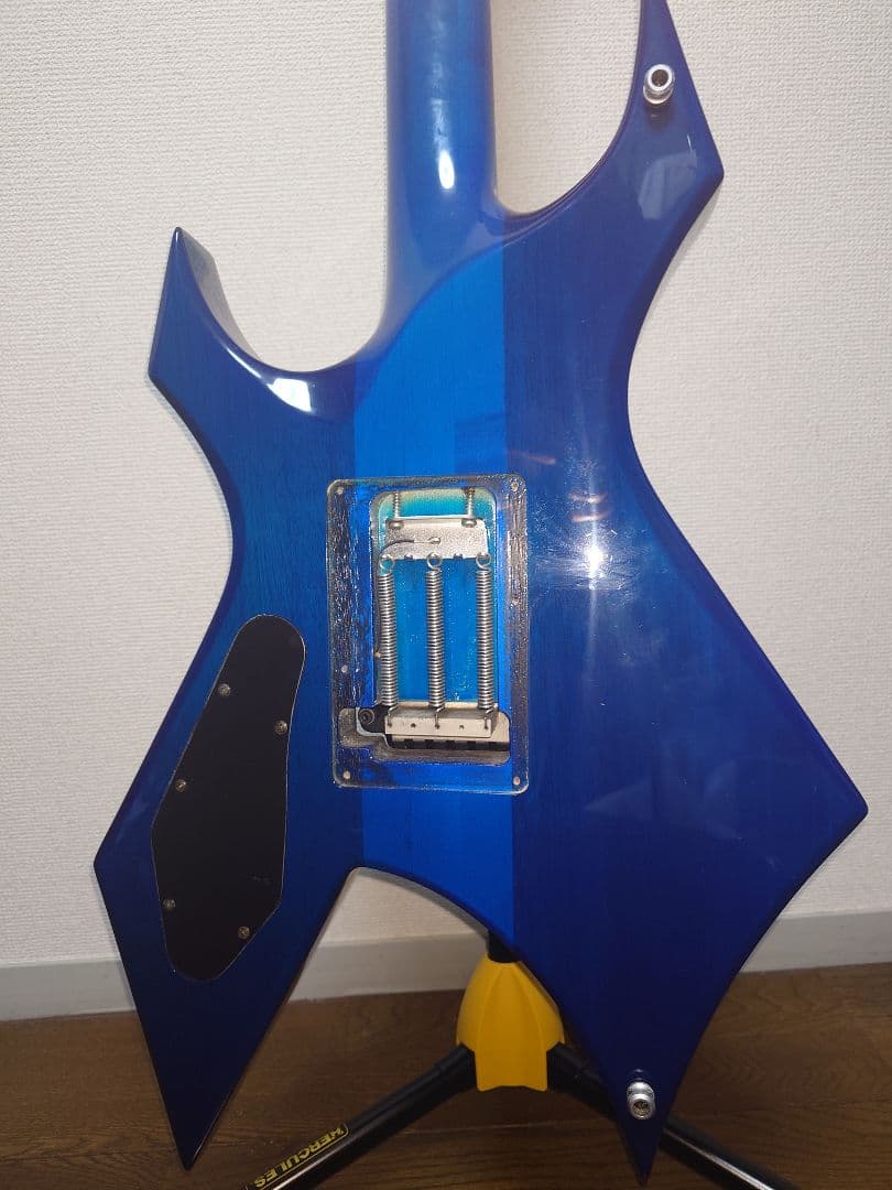 ギター b.c.rich Warlock Blue