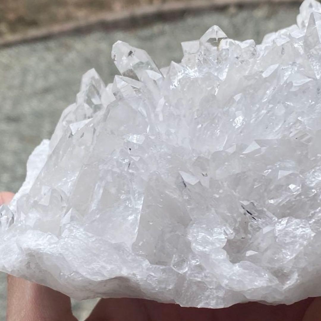 希少!! コリント産 水晶クラスター クォーツ 天然石 パワーストーン 原石