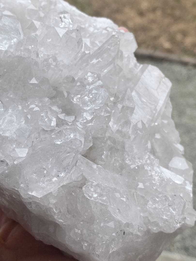 希少!! コリント産 水晶クラスター クォーツ 天然石 パワーストーン 原石