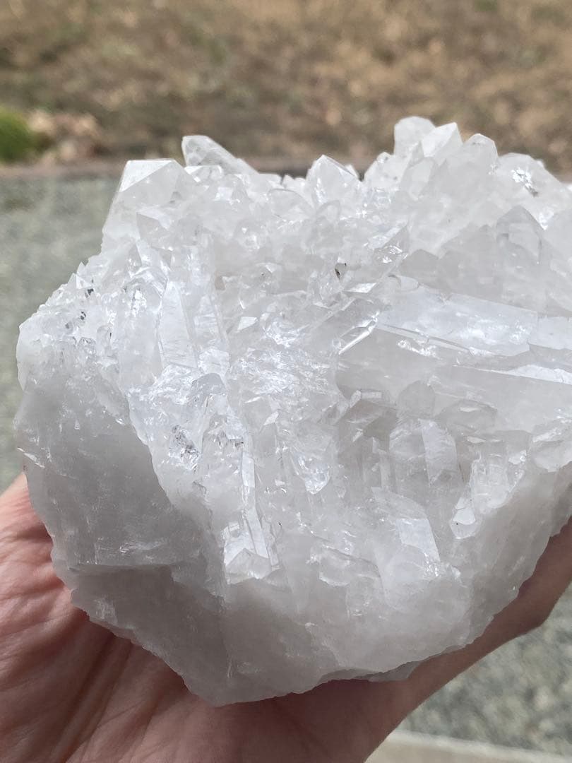 希少!! コリント産 水晶クラスター クォーツ 天然石 パワーストーン 原石