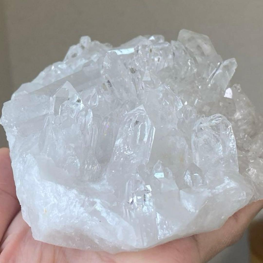 希少!! コリント産 水晶クラスター クォーツ 天然石 パワーストーン 原石