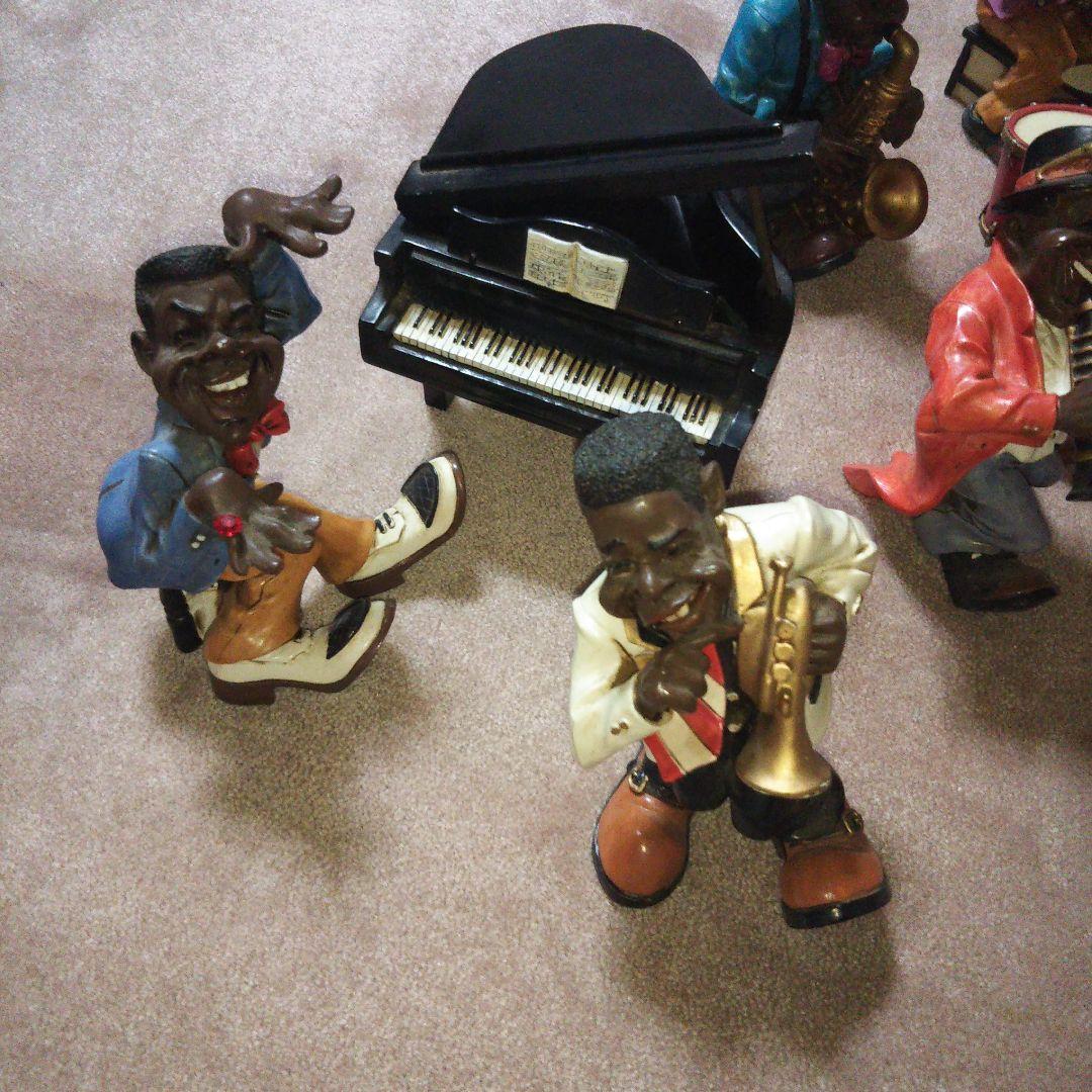 最終価格 当時物 ジャズバンド フィギュアセット ヴィンテージ