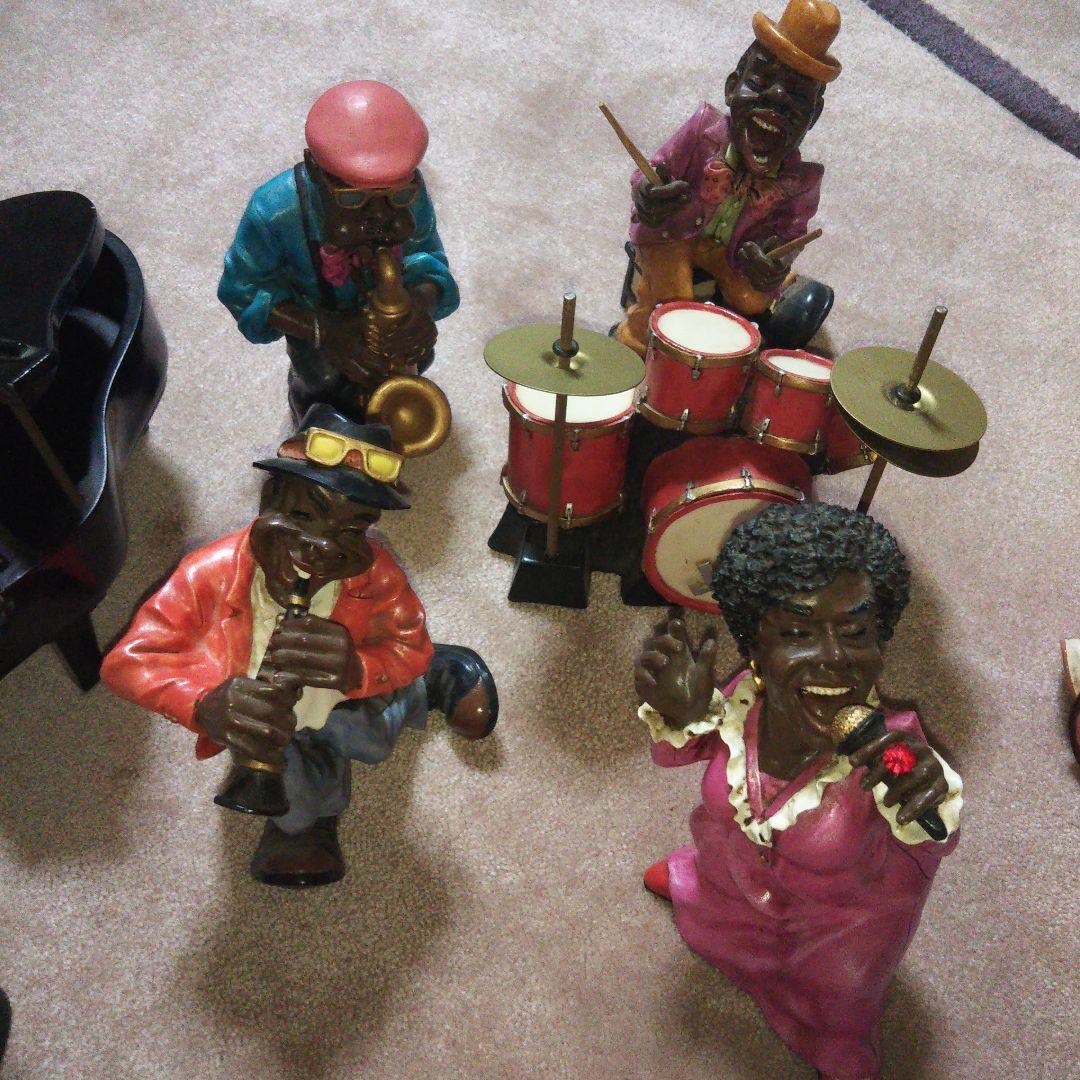 最終価格 当時物 ジャズバンド フィギュアセット ヴィンテージ