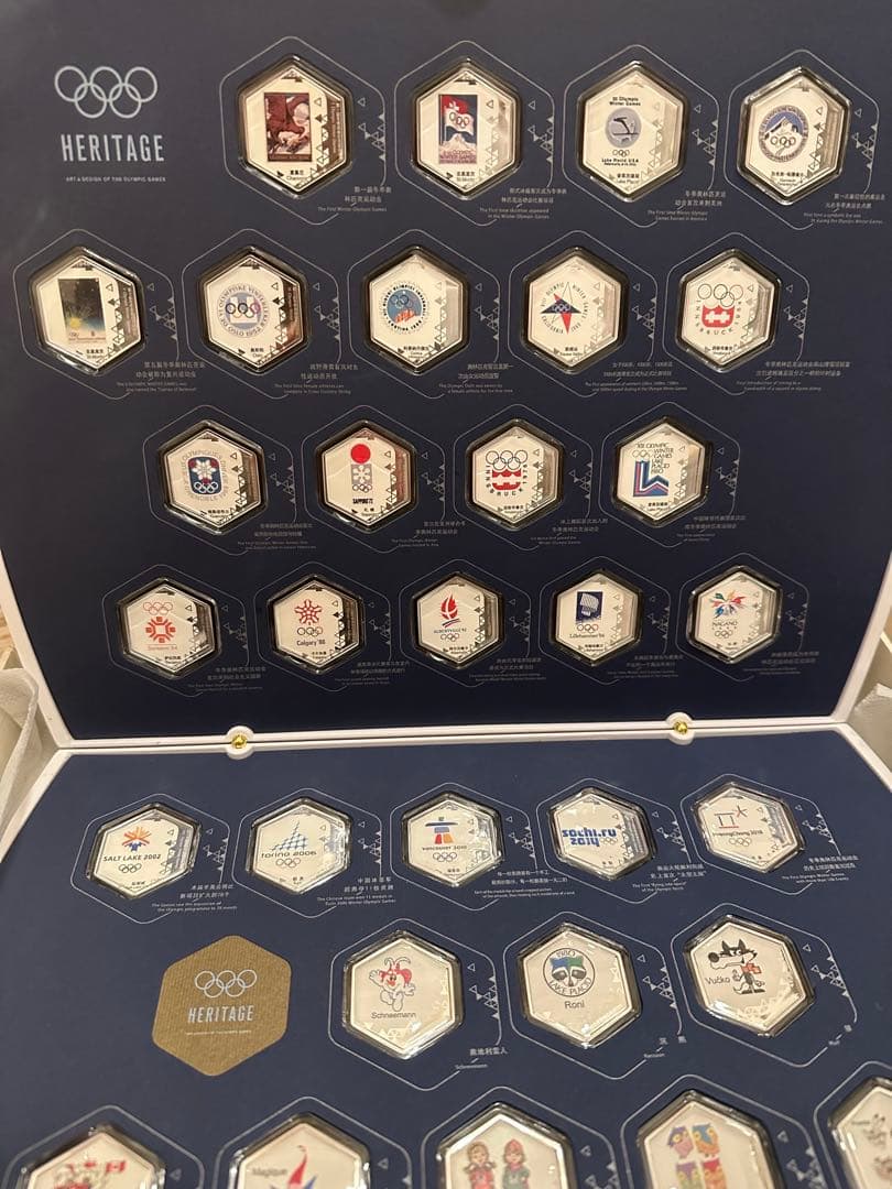 北京冬季オリンピック 純銀メダルコレクション