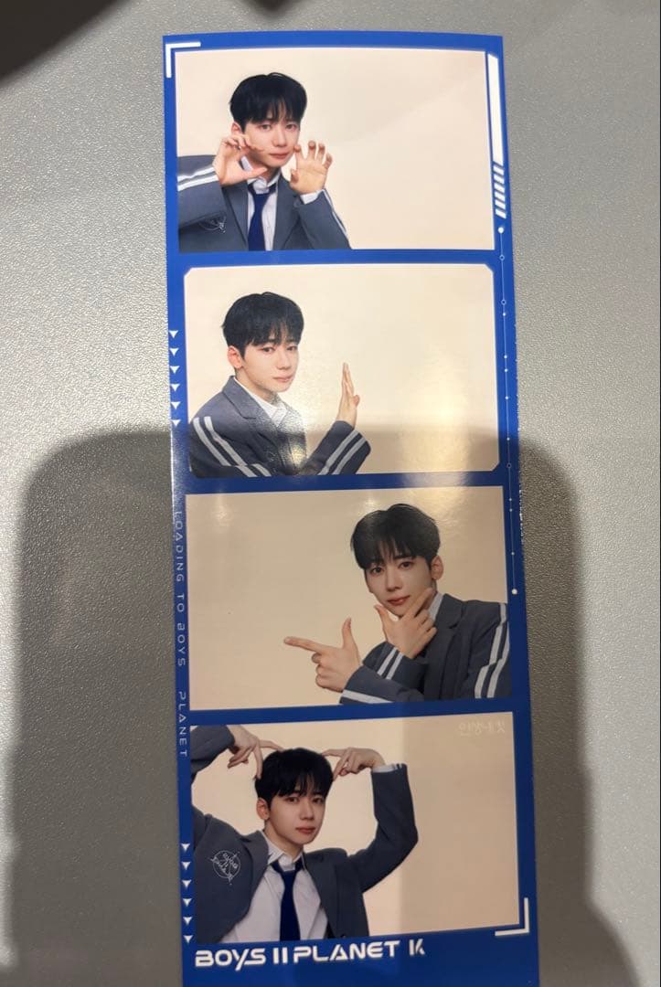 ボイプラ2 ユメキ インセンネッコ 人生4カット フォトカード 인생네컷