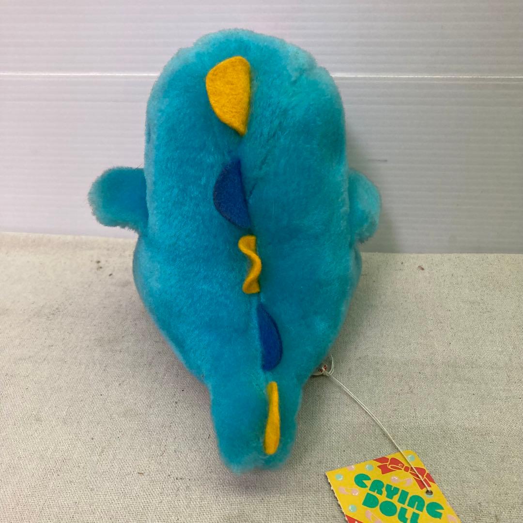 【激レア★タグ付き】サンリオ　SANRIO　恐竜　ぬいぐるみ　1984年製　希少