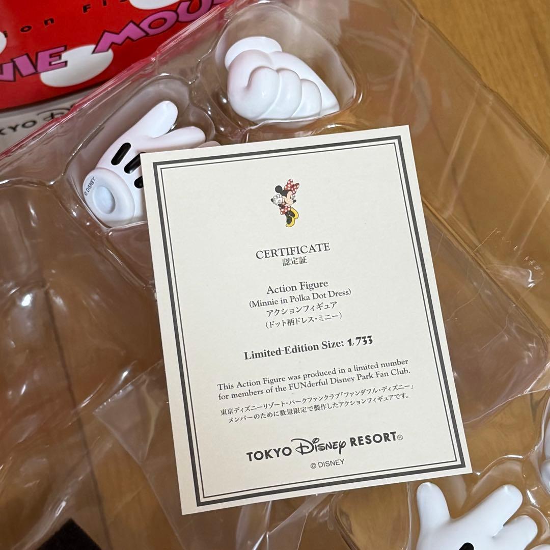 ファンダブルディズニー ミニー フィギュア 水玉ちゃん - メルカリ