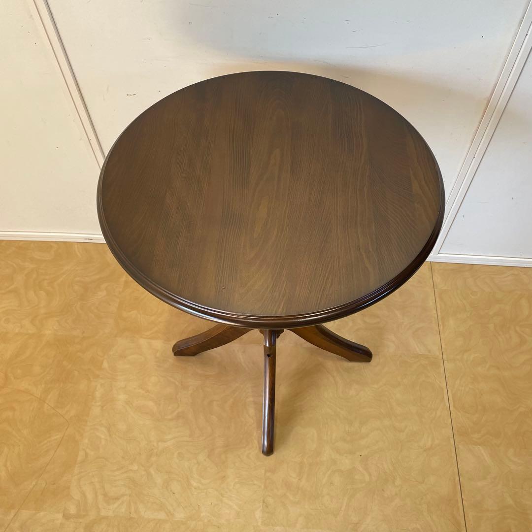 四国工芸 森のサーカス 丸テーブル カフェテーブル サイドテーブル 円形 台