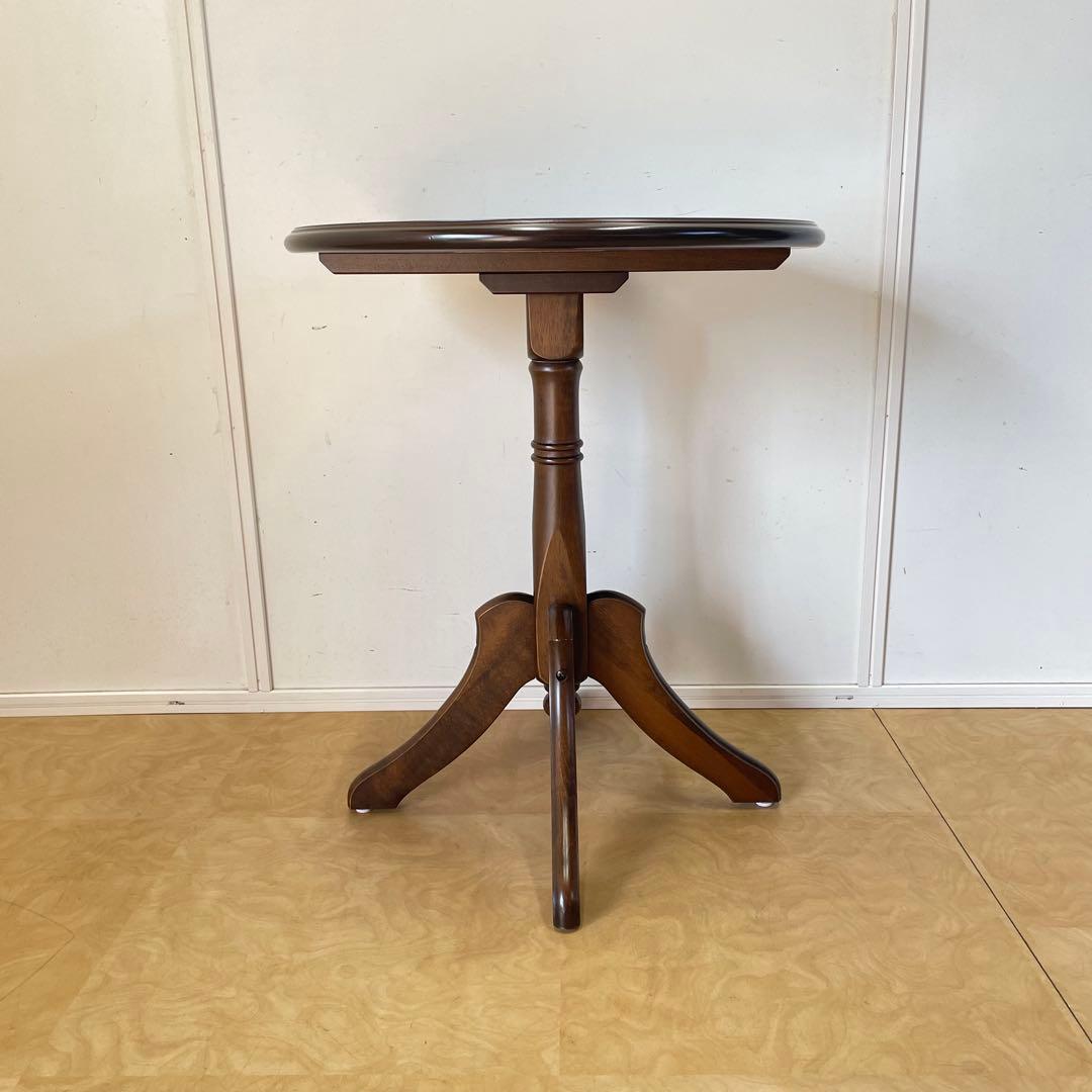 四国工芸 森のサーカス 丸テーブル カフェテーブル サイドテーブル 円形 台