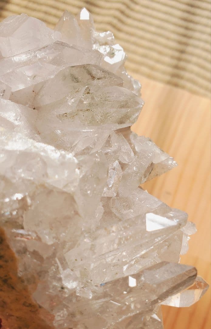 約520gあり ゼッカデソーザ産 水晶クラスター