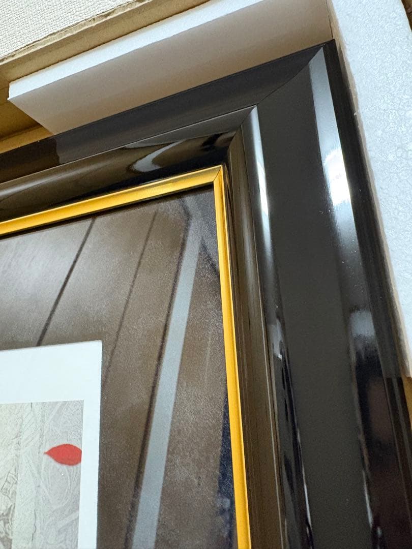 皐月恵 先生 「STRAP」 版画