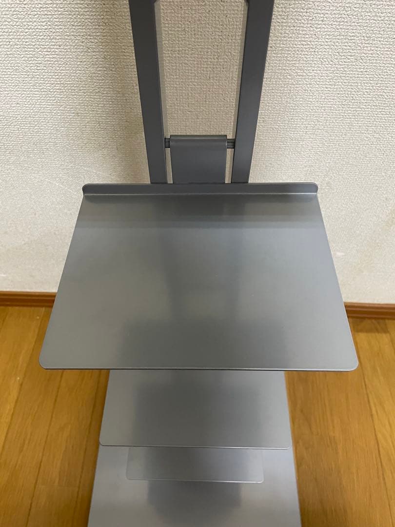 ルネセイコウ タワーシェルフ シルバー