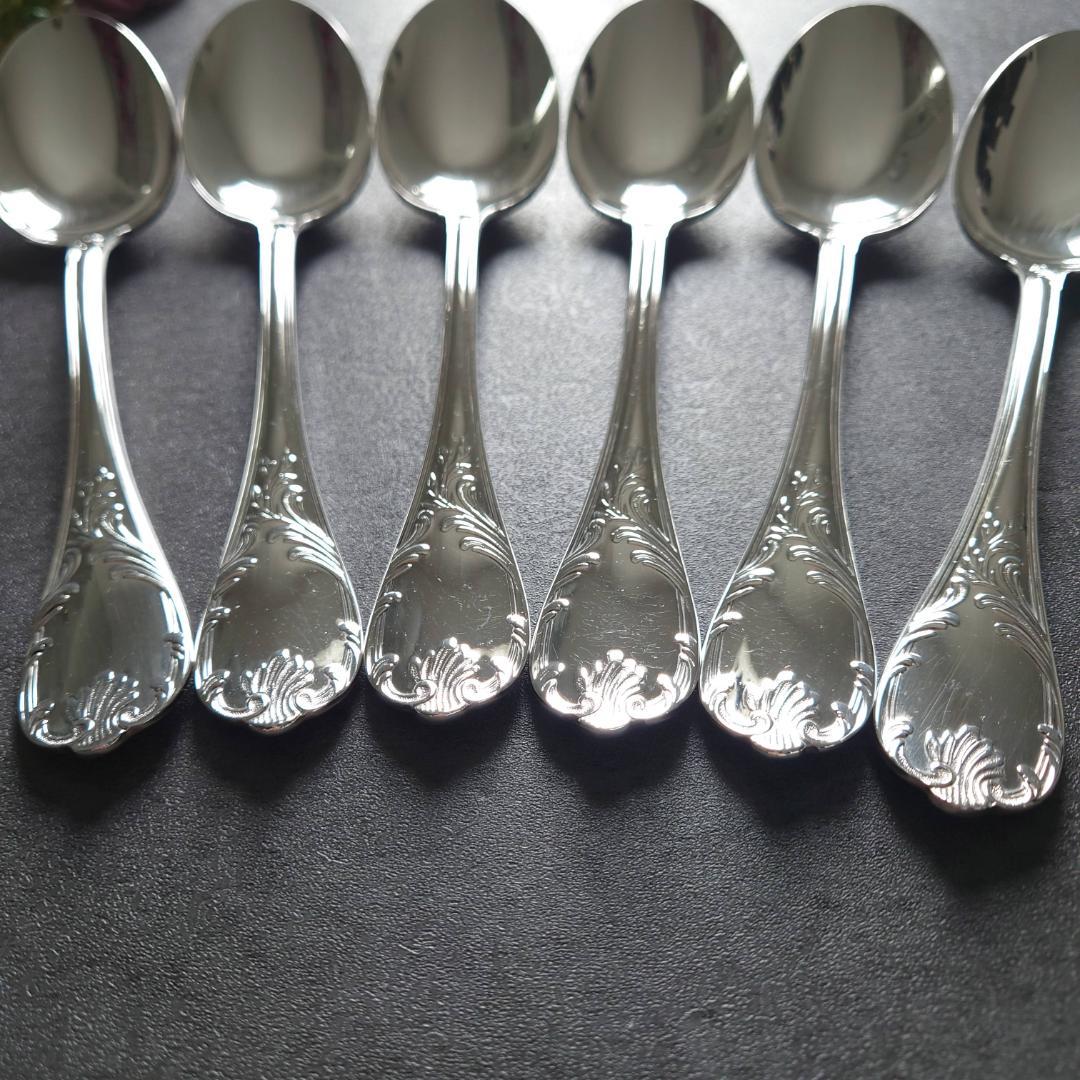 希少 美品 クリストフル マルリー スタンダードスプーン 6点