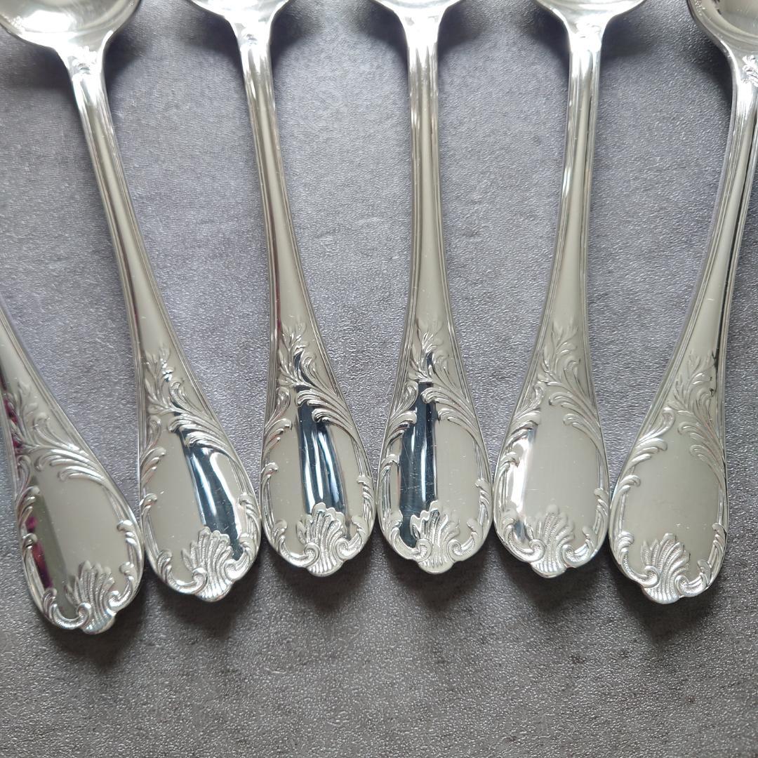 希少 美品 クリストフル マルリー スタンダードスプーン 6点