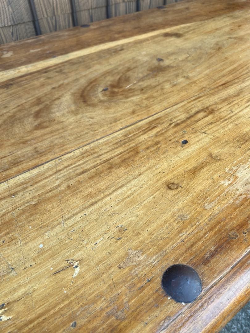 木製ローテーブル　メキシコ　ヴィンテージ　什器　店舗　ディスプレイ　アンティーク