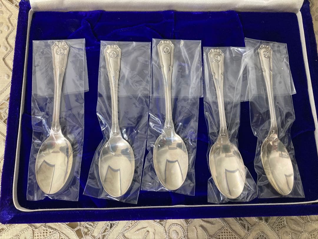 銀製　silver950 ティースプーン5本セット