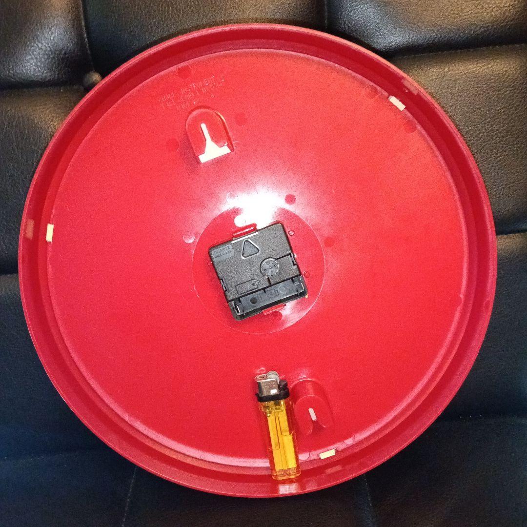 Mr. Peanut 壁掛け時計 赤　ビンテージ