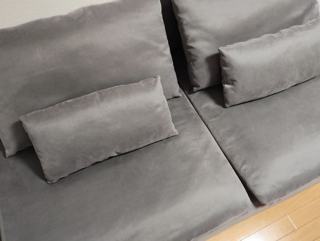 IKEA イケア ソーデルハムン ソファ サムスタダークグレー