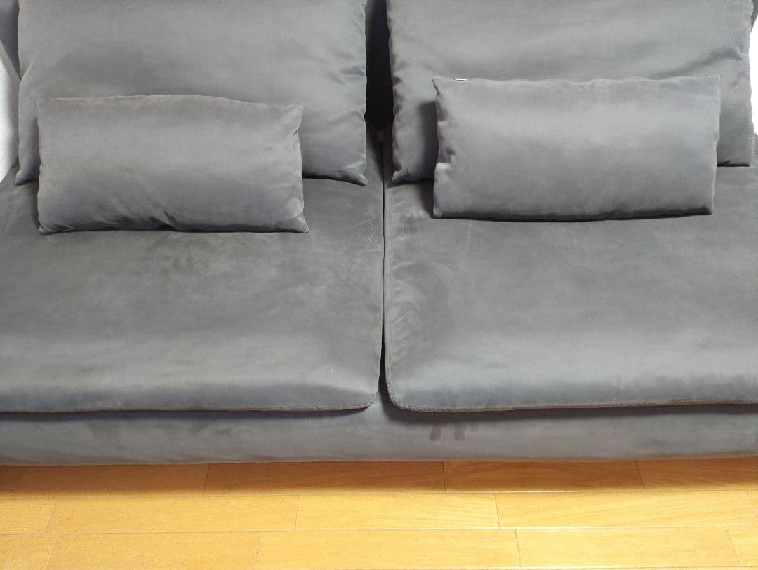 IKEA イケア ソーデルハムン ソファ サムスタダークグレー