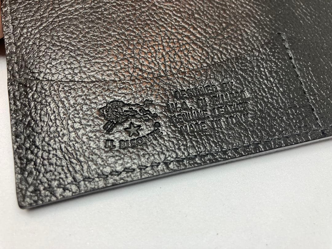 IL BISONTE (イル ビゾンテ) VACCHETTA ゴムバンド財布