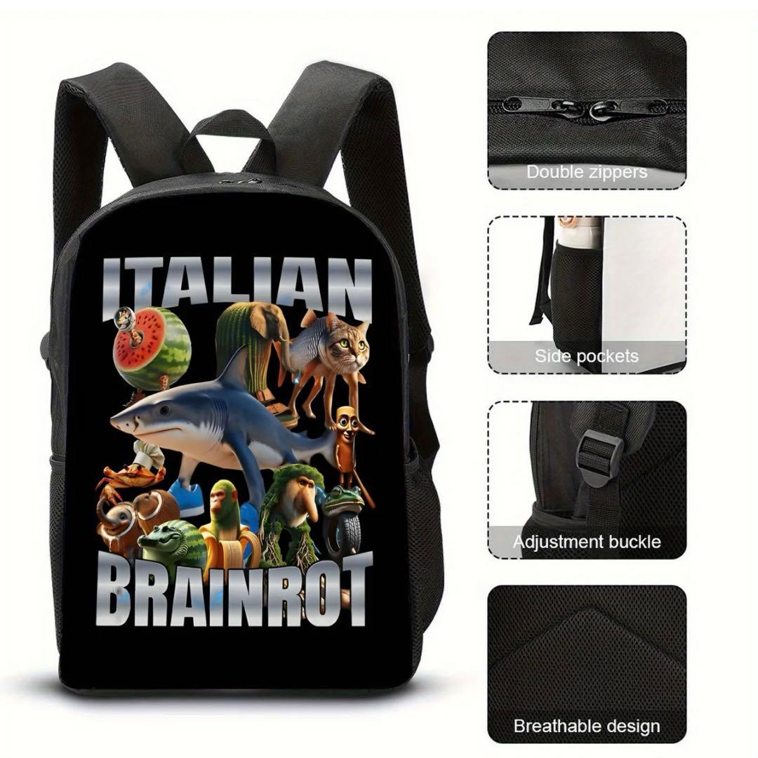 イタリアンブレインロット リュック - メルカリ