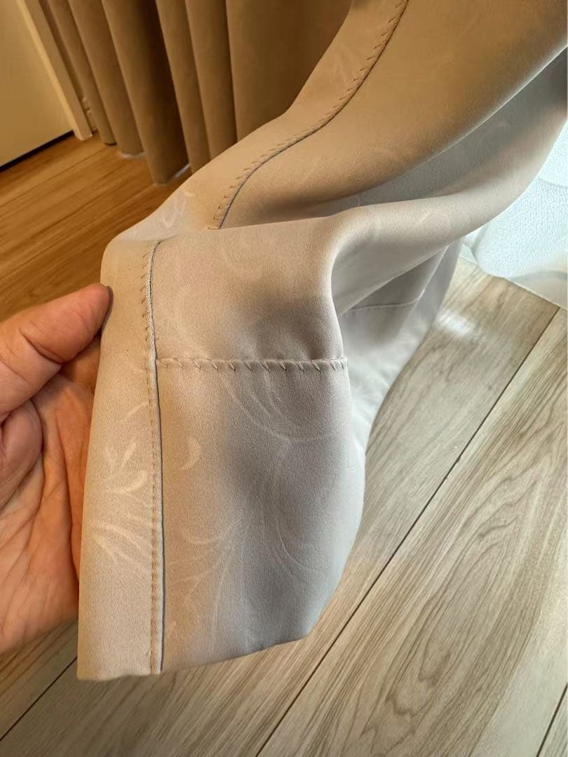 モモナチュラル カーテンセット｜幅209×丈233cm・遮光防熱