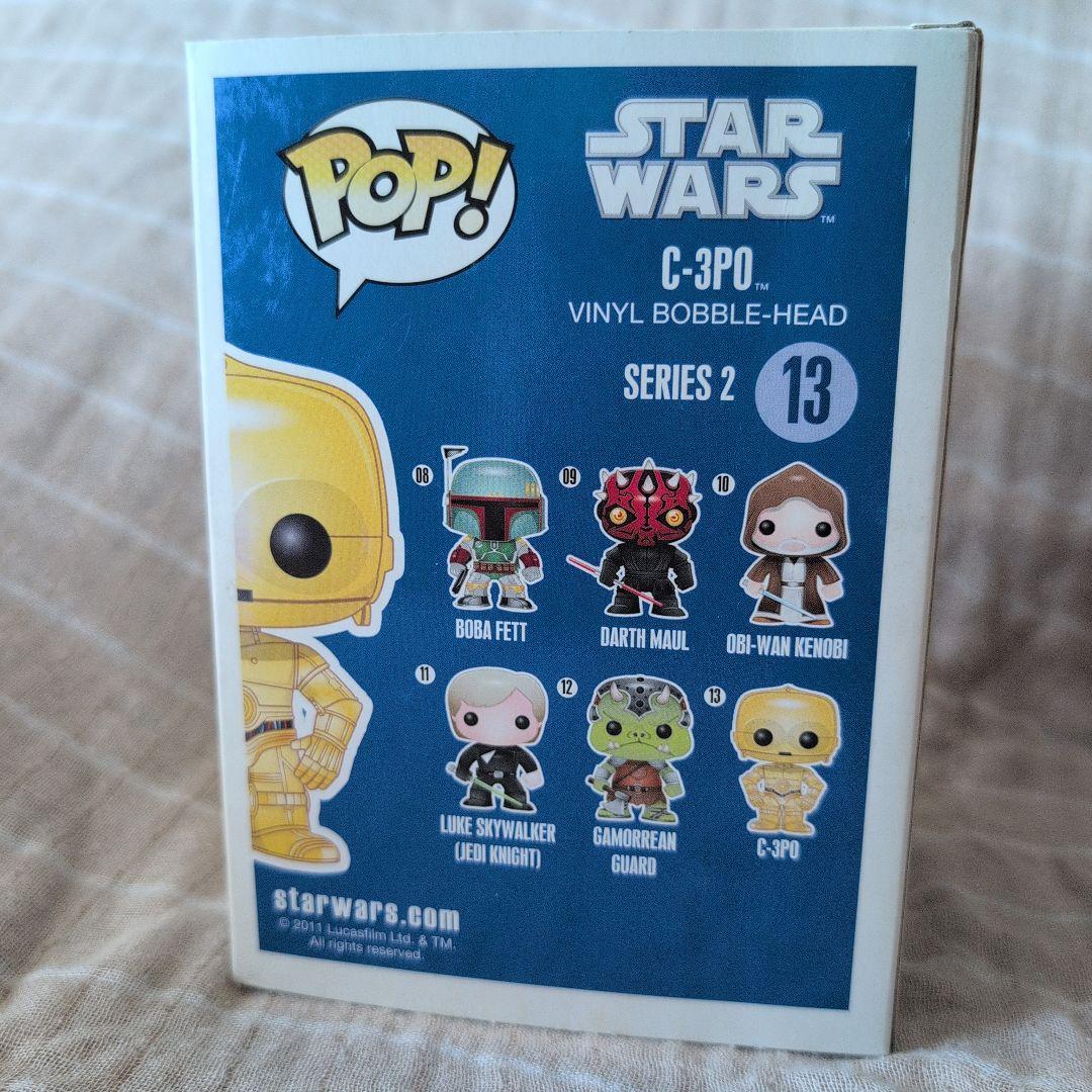 C-3PO ビニールボブルヘッド フィギュア 13 FUNKO ２０１１年製