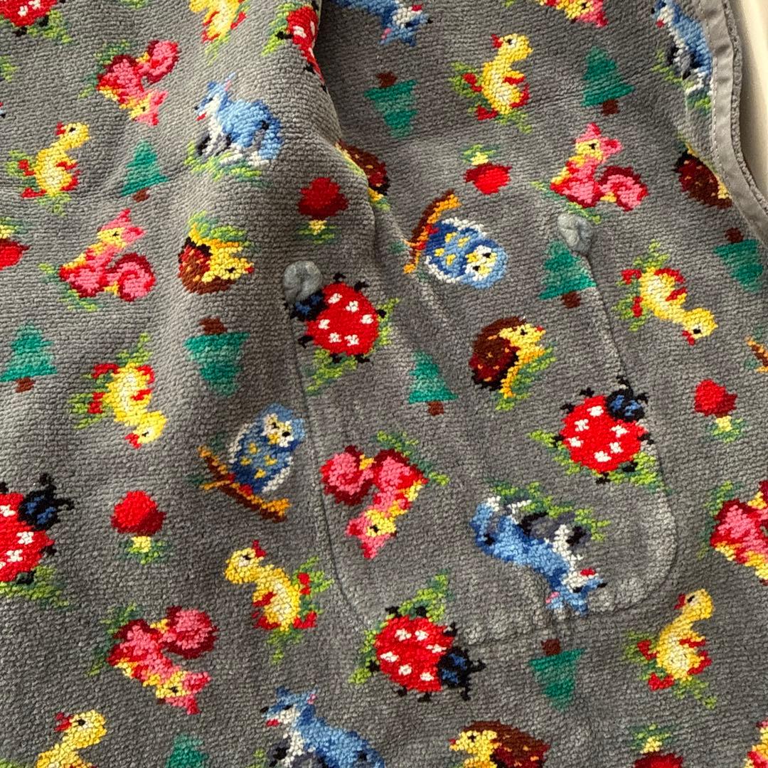 M*U様 フェイラー　ハイジフレンズフォレスト　エプロン　グレー