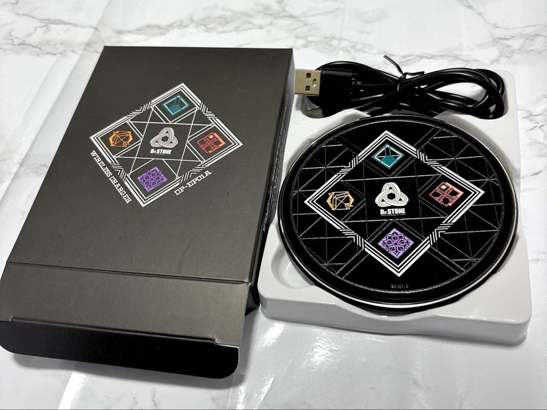 Dr.STONE 石神千空 ONKYO イヤホン ワイヤレス充電器 - メルカリ