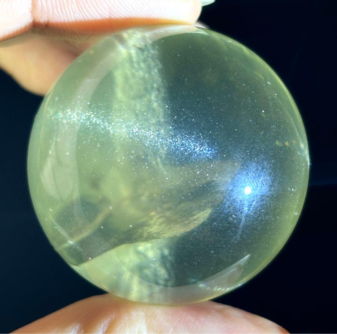 凄くレア　ルチル　シトリン　スフィア　キラキラシラー　天然石