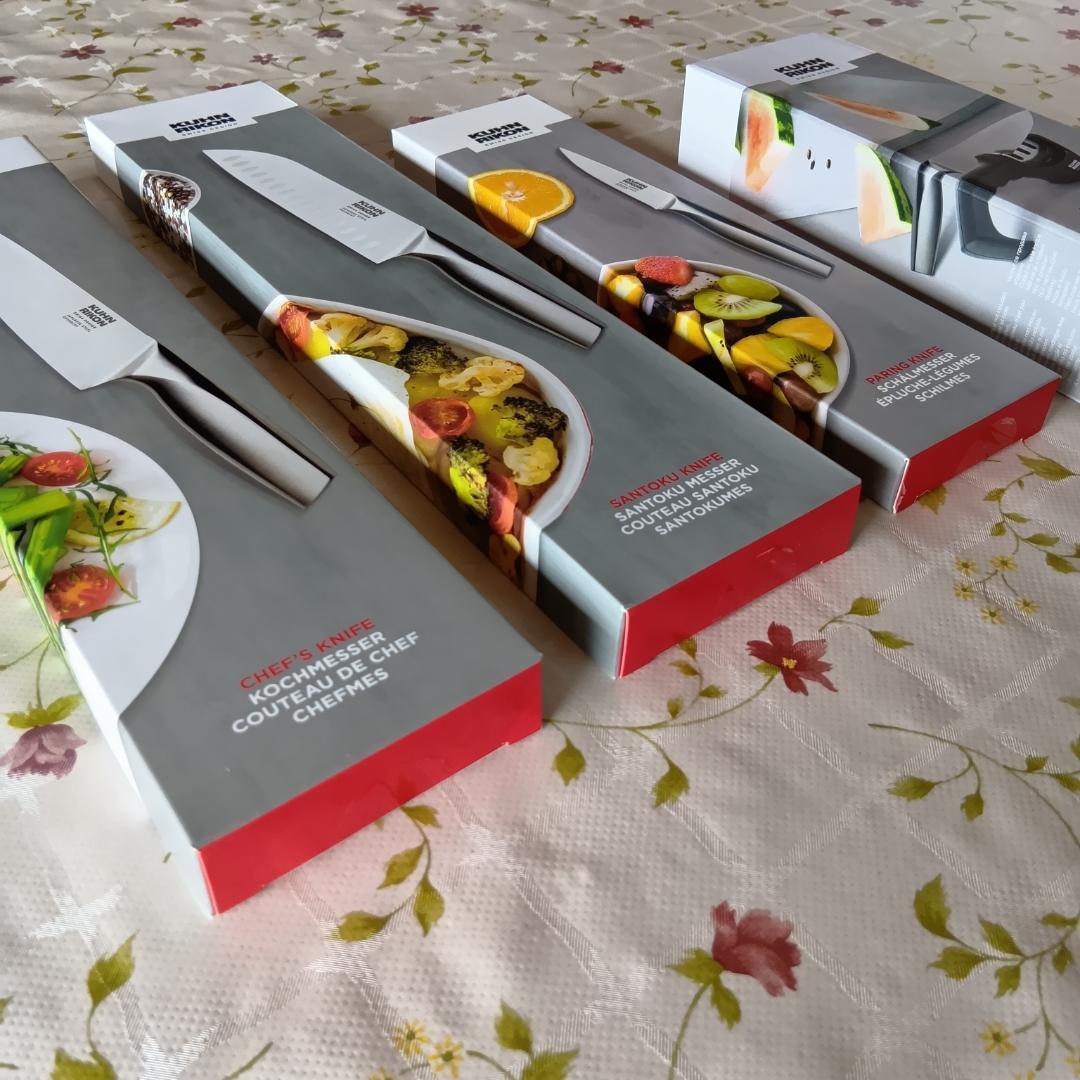 新品未開封 KUHN RIKON クーンリコン 包丁セット シャープナー付
