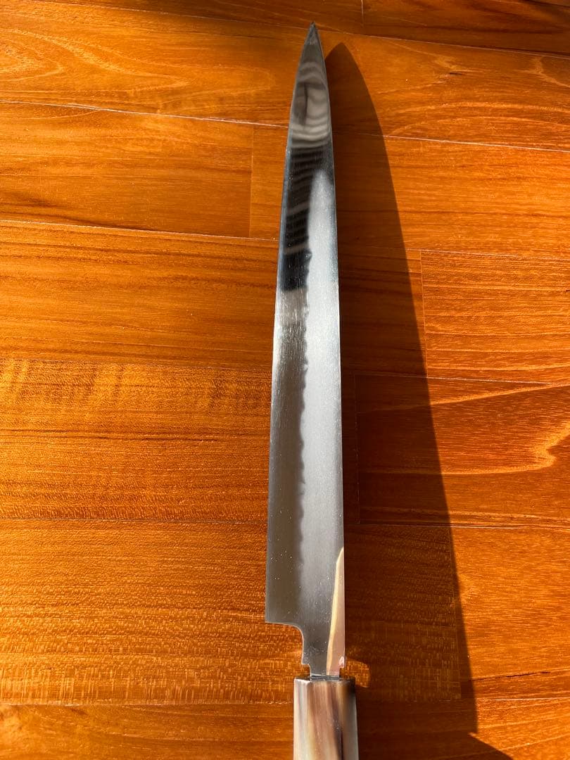 沖芝正國 柳刃 三本杉 水焼本焼尺寸五分 - メルカリ