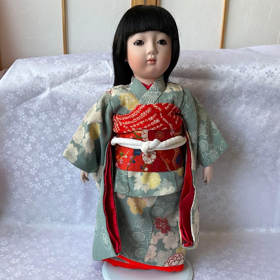 市松人形人形　ビスク市松人形　抱き市松人形　着せ替え市松　可愛いおべべ人形