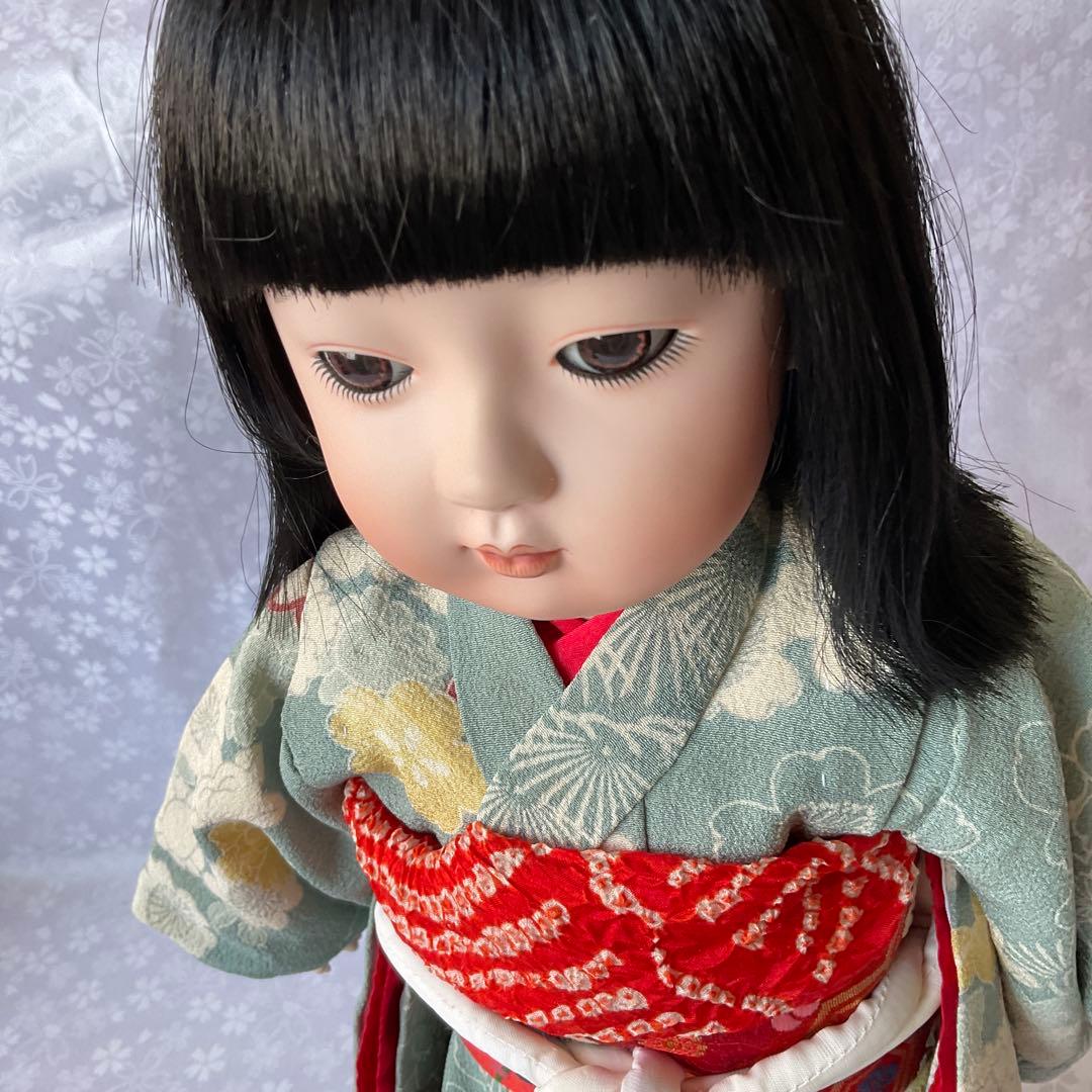 市松人形人形　ビスク市松人形　抱き市松人形　着せ替え市松　可愛いおべべ人形