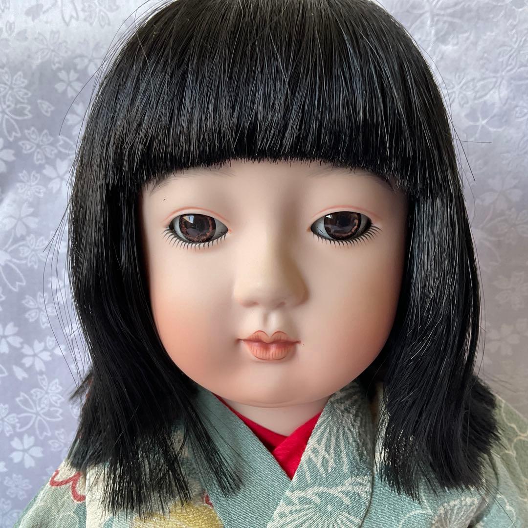 市松人形人形　ビスク市松人形　抱き市松人形　着せ替え市松　可愛いおべべ人形