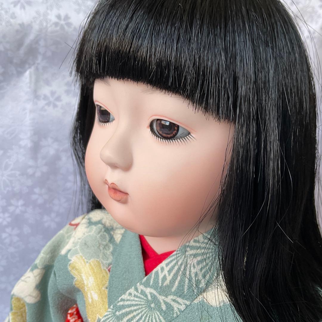 市松人形人形　ビスク市松人形　抱き市松人形　着せ替え市松　可愛いおべべ人形