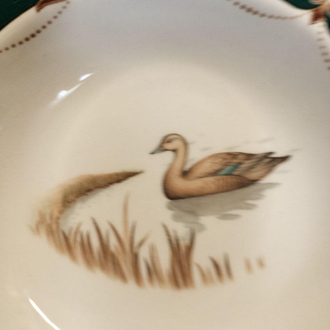 ノリタケ ケルトクラフト 小ボール5枚 アイルランド製 14.3㎝ カモ