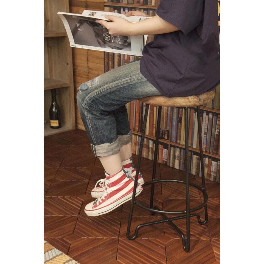 東谷 ラウンドハイスツール TTF-905B 1388