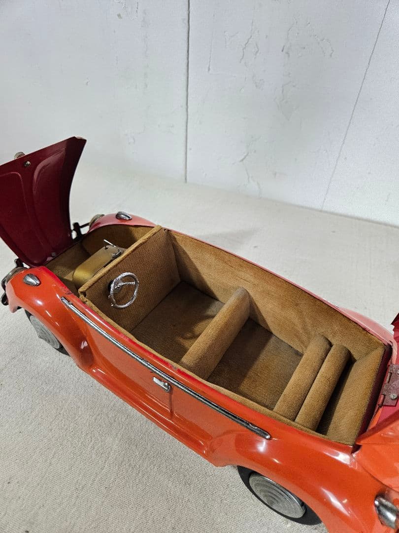 フォルクスワーゲン ブリキのミニカー オルゴール 空冷ビートル 車