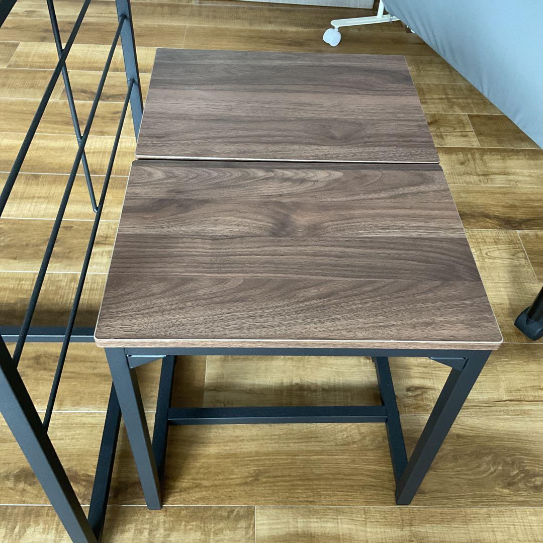 ニトリ⭐︎オシャレダイニングテーブル ☆食卓3点セット☆ミドル