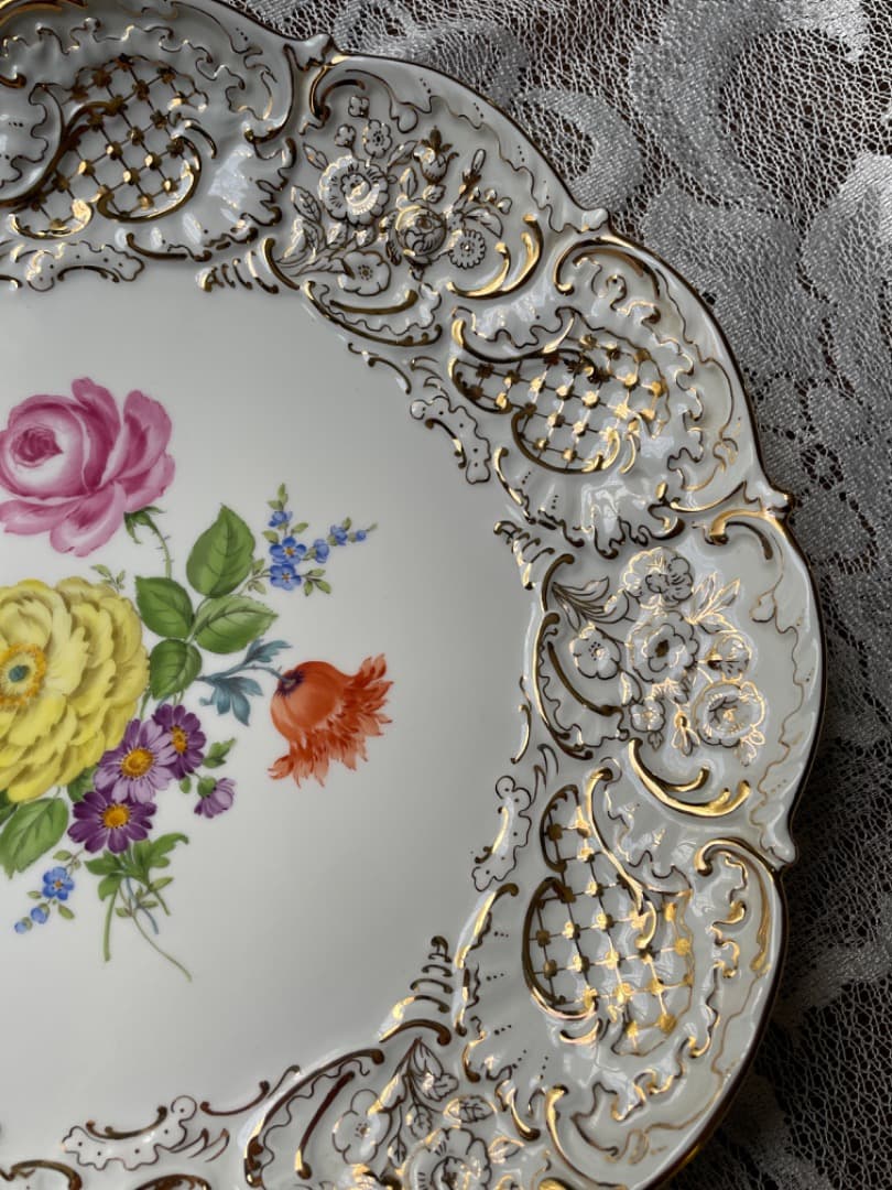 マイセン　飾り皿