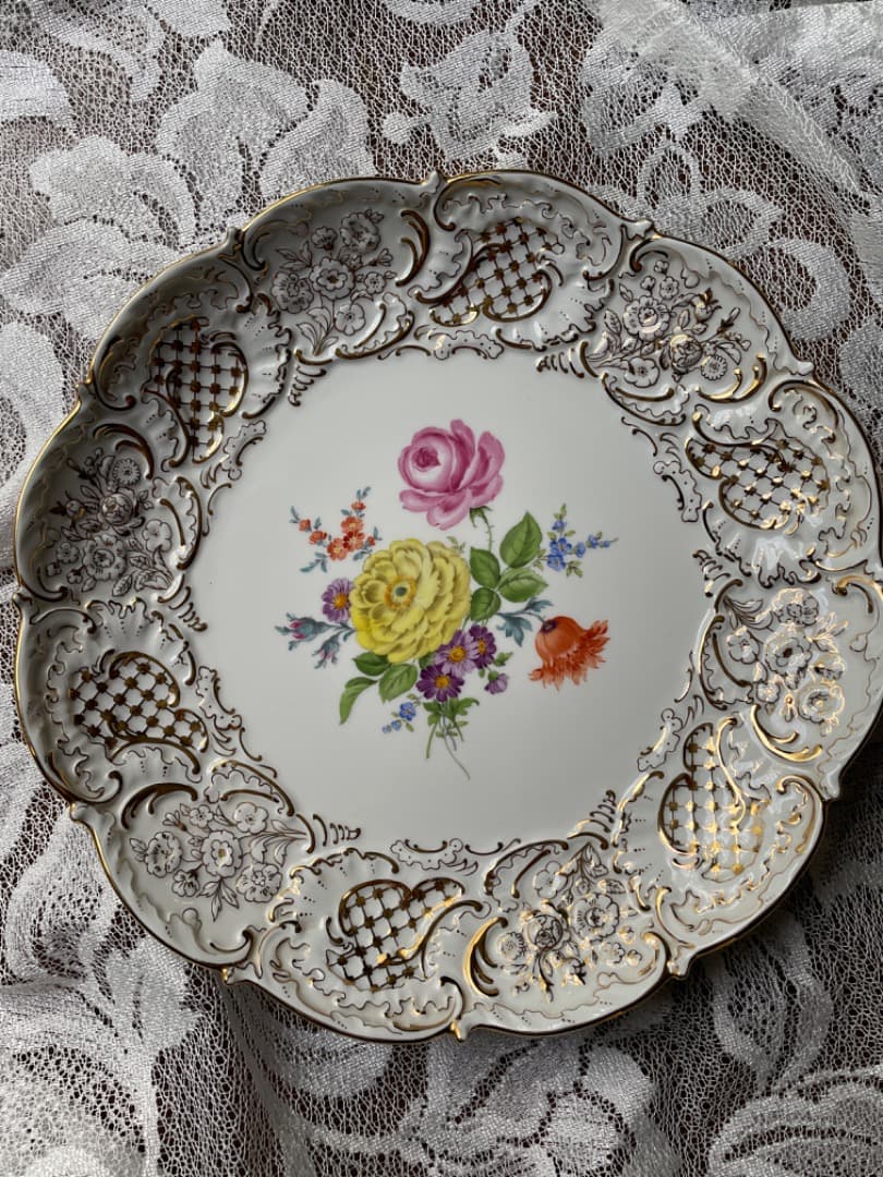 マイセン　飾り皿