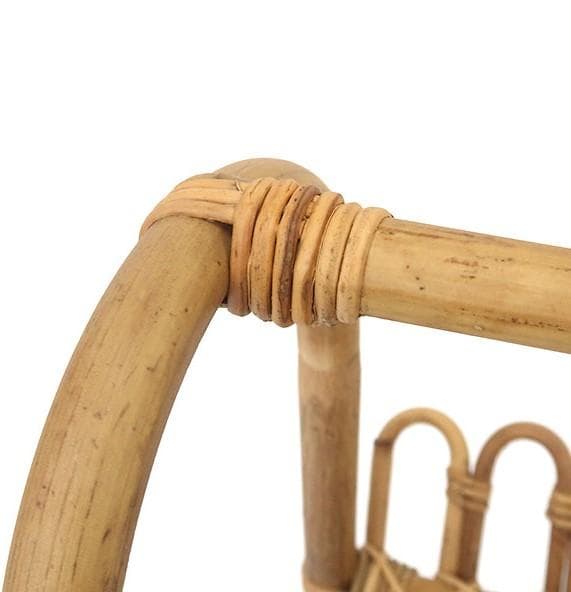 籐製マガジンラック