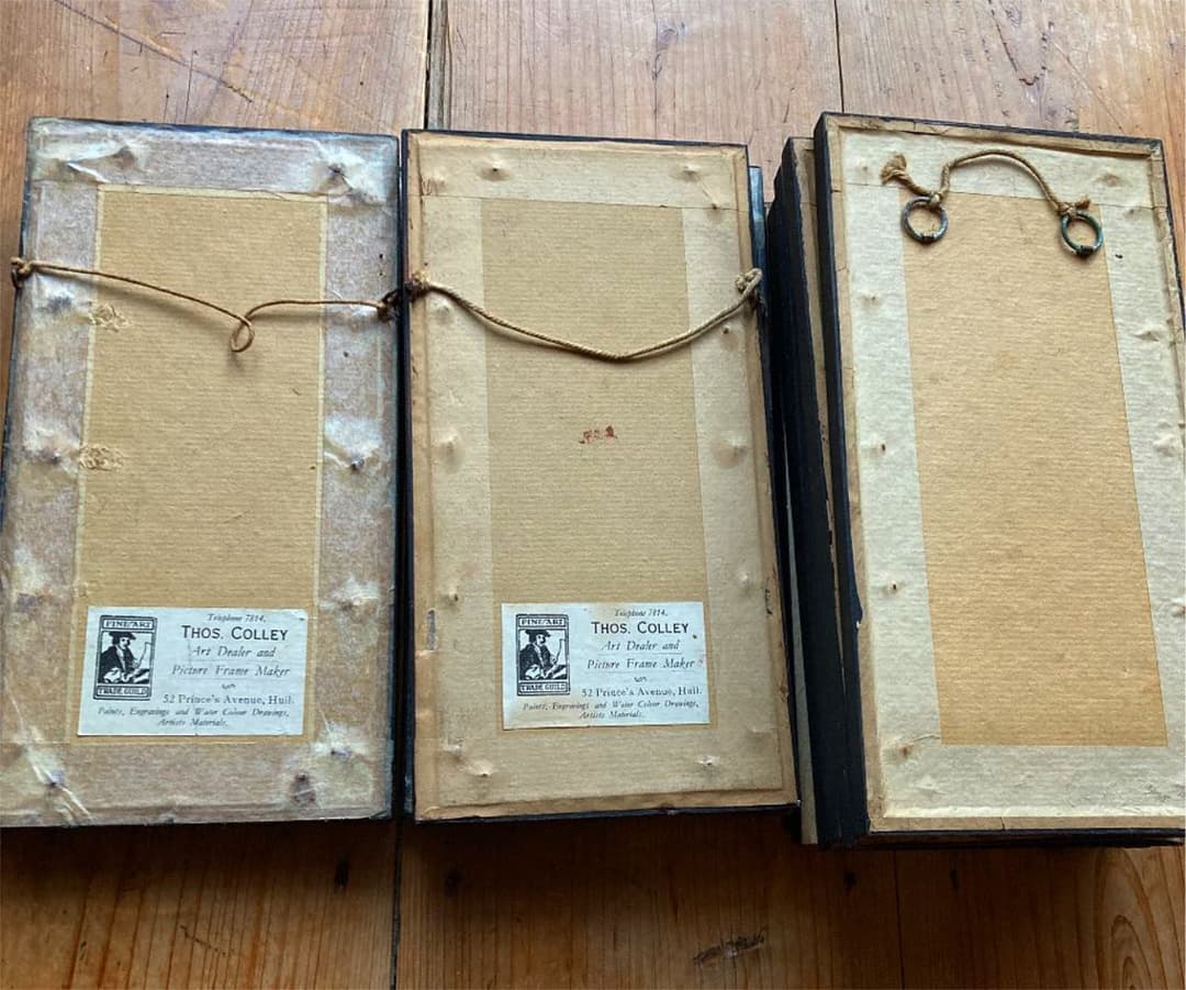 壁面飾り 銀行 額装アンティークMidland Bank1850 UK