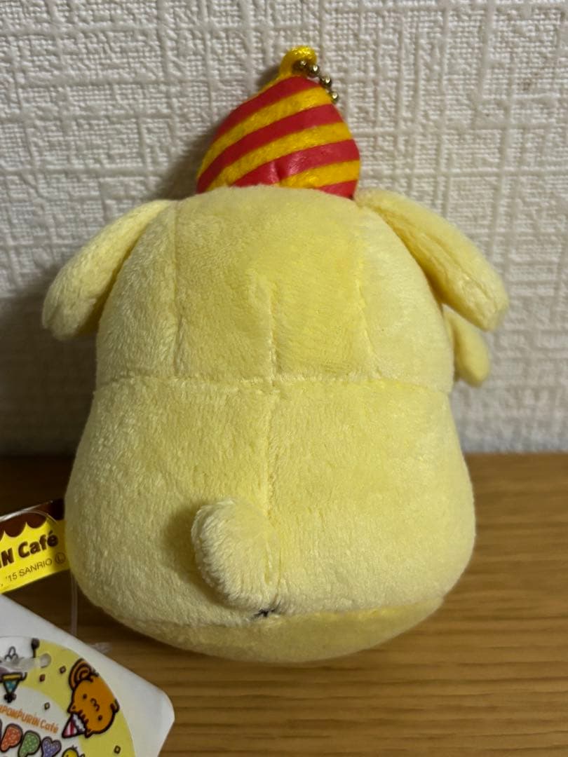 激レア ポムポムプリンカフェ バースデー 誕生日 ボールチェーン