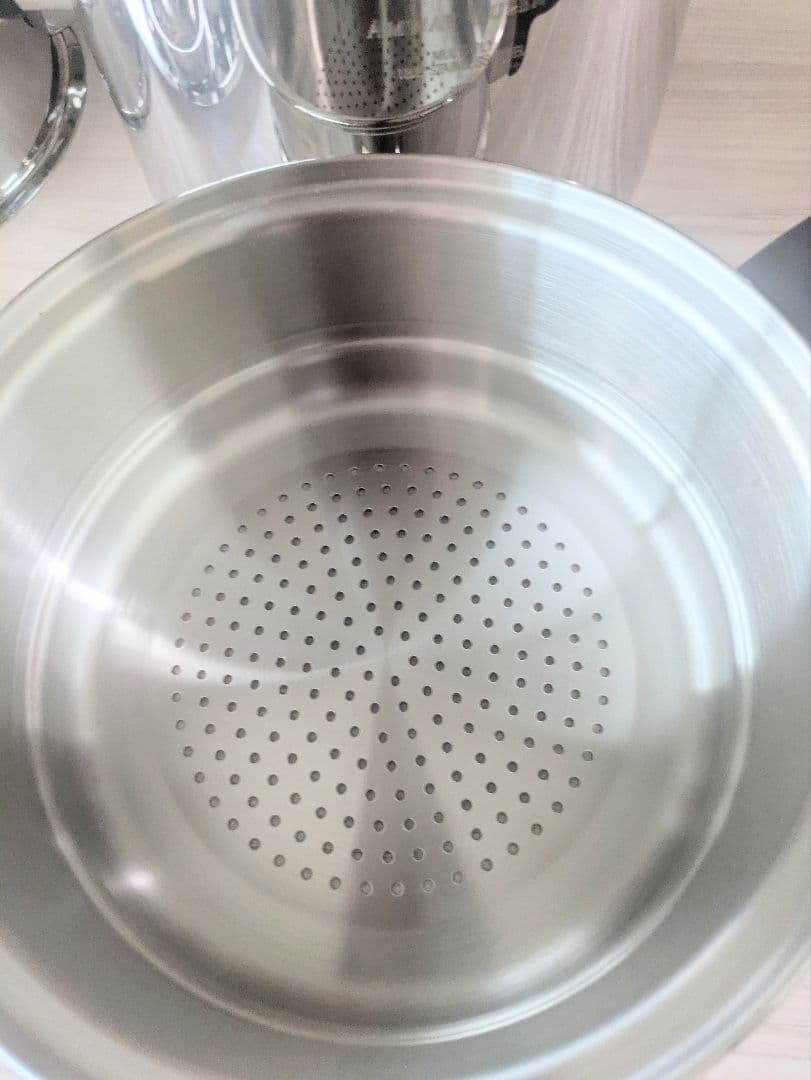 新品未使用/アムウェイクイン・クック4Lシチューパンセット/ステンレス