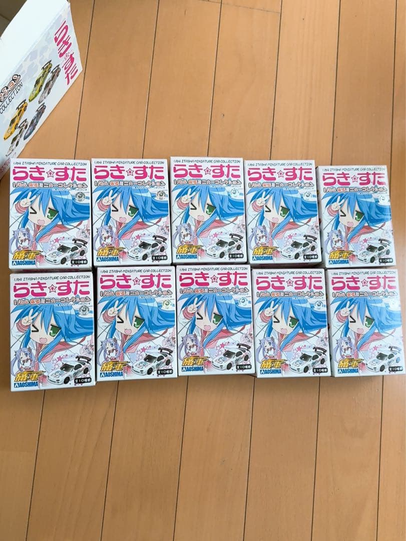 て*ん様 らきすた　1/64痛車ミニカーコレクション